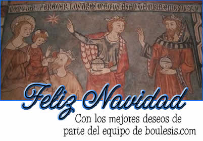 Feliz Navidad. Pintura mural de la Iglesia de San Sebastin de los Caballeros - Toro - Zamora - Espaa